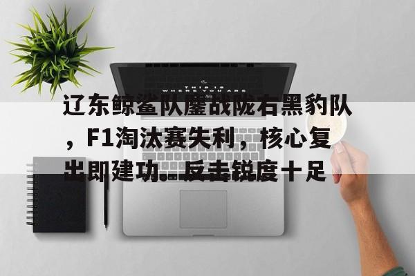辽东鲸鲨队鏖战陇右黑豹队，F1淘汰赛失利，核心复出即建功。反击锐度十足-爱游戏官网网页版入口